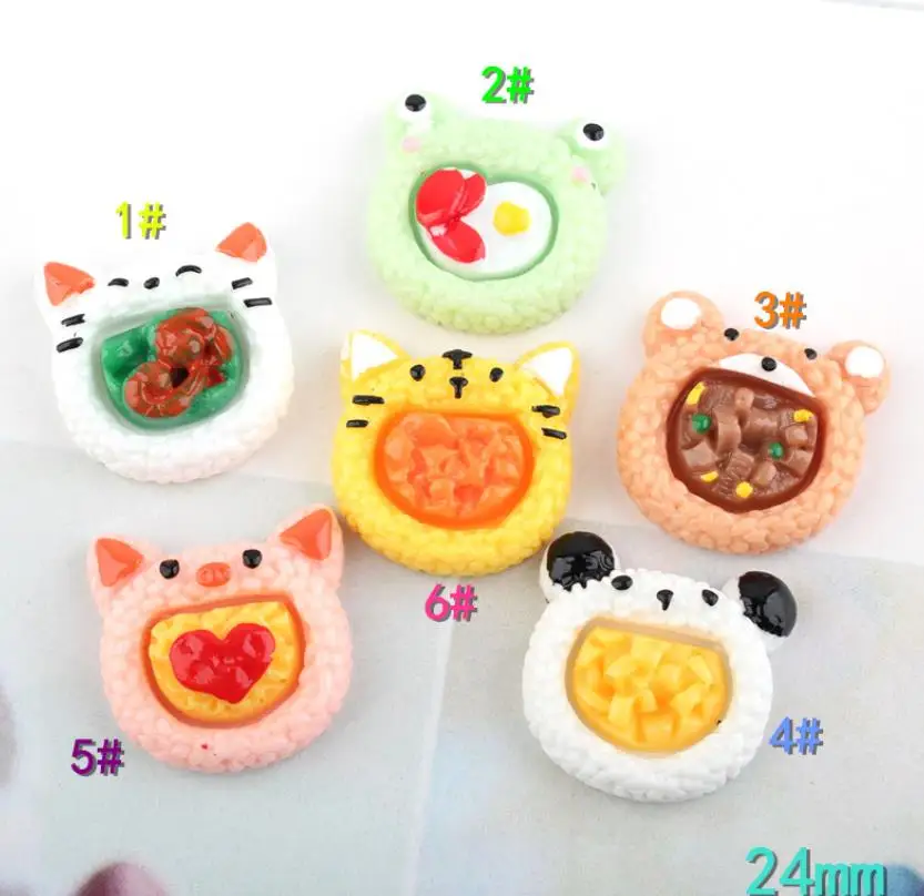 Japanese Style Bear Cat Piglet Frog Shaped Rice Balls Flatback Cabochon Scrapbooking For Embellishments Kawaii Diy Accessories 
Japanese Style Bear Cat Piglet Frog Shaped Rice Balls Flatback Cabochon Scrapbooking For Embellishments Kawaii Diy Accessories