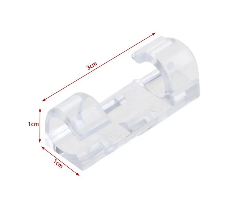# Cable Holder Organizer Wire Clamp Fasteners Wire Anchors Transparent 20/60/100pc Self-adhesive Desktop Cable Fixing Clamp
# Cable Holder Organizer Wire Clamp Fasteners Wire Anchors Transparent 20/60/100pc Self-adhesive Desktop Cable Fixing Clamp
