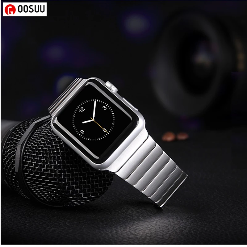for Apple Watch Band 44mm 40mm 42mm 38mm Bracelet Stainless Steel Butterfly Buckle Watch Strap for Apple iWatch Series Wristband
for Apple Watch Band 44mm 40mm 42mm 38mm Bracelet Stainless Steel Butterfly Buckle Watch Strap for Apple iWatch Series Wristband
