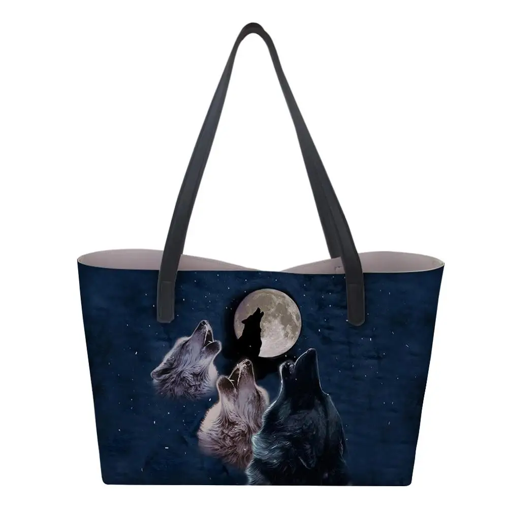 Women Custom pattern Shopping bag with little Purse Beach bag travel fanny Ladies luxury picnic BIG bags Fashion wolf Print
Women Custom pattern Shopping bag with little Purse Beach bag travel fanny Ladies luxury picnic BIG bags Fashion wolf Print