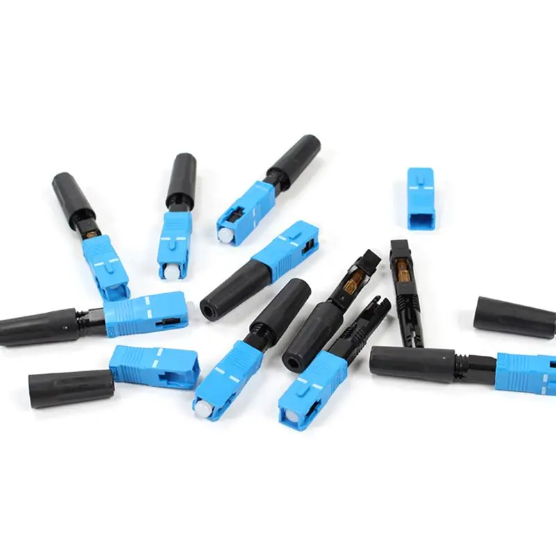 100pcs FTTH SC APC Fast Connector Single-mode Fiber Optic SC UPC Fiber Optic Quick Connector Fast Straight Tail Adapter X37B
100pcs FTTH SC APC Fast Connector Single-mode Fiber Optic SC UPC Fiber Optic Quick Connector Fast Straight Tail Adapter X37B