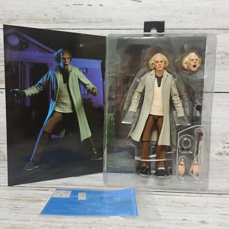 Back To The Future Doc Brown Figure Neca Ⅱ Sports Almanac The 35th Anniversary Collectable Model Gift
Back To The Future Doc Brown Figure Neca Ⅱ Sports Almanac The 35th Anniversary Collectable Model Gift