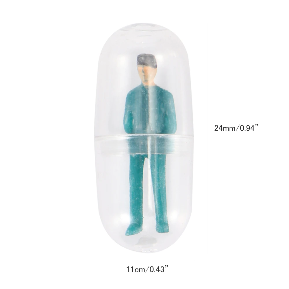 50Pcs Transparent Capsule Shell Plastic Pill Container Medince Pill Cases Bottle Splitters Capsule Figurines DIY Accessories
50Pcs Transparent Capsule Shell Plastic Pill Container Medince Pill Cases Bottle Splitters Capsule Figurines DIY Accessories