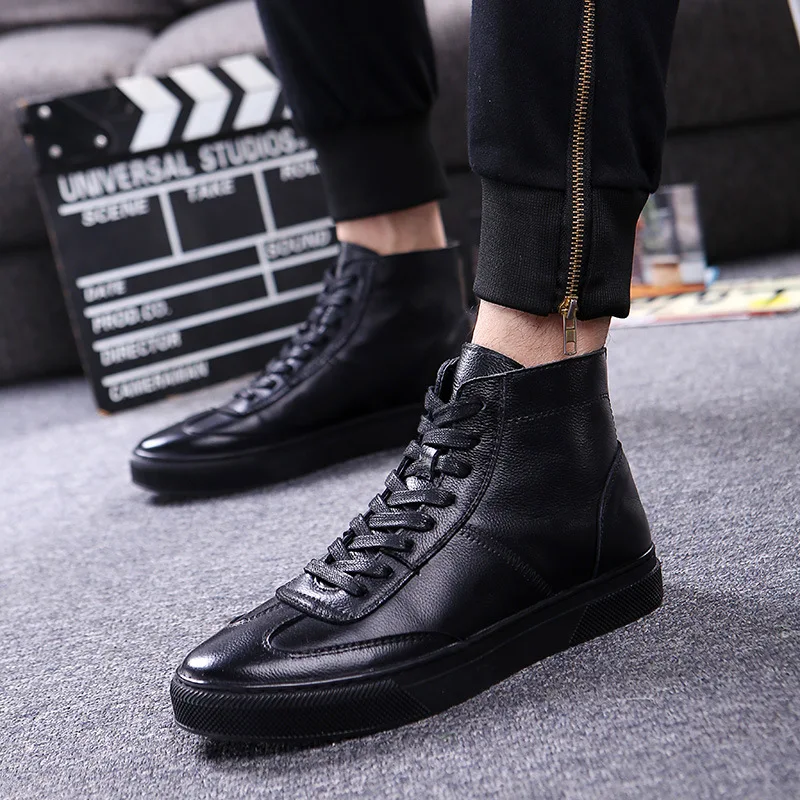 new arrival men leisure cow leather boots platform flats shoes lace-up ankle boot black white red short botas masculinas zapatos
new arrival men leisure cow leather boots platform flats shoes lace-up ankle boot black white red short botas masculinas zapatos