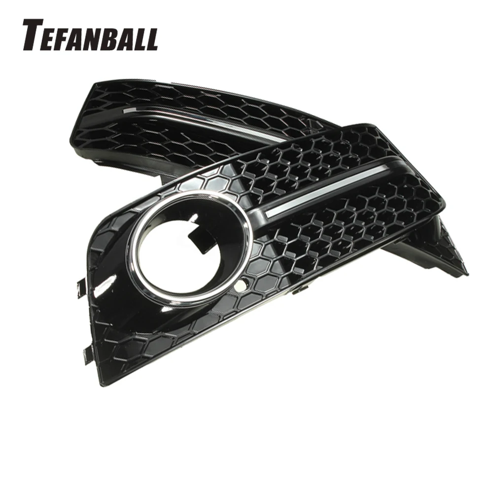 2Pcs Fog Light Cover Grille Grill for Audi A4 B8 RS4 2008-2012 Car Front Bumper Light Grills In Racing Grills Car Accessories
2Pcs Fog Light Cover Grille Grill for Audi A4 B8 RS4 2008-2012 Car Front Bumper Light Grills In Racing Grills Car Accessories