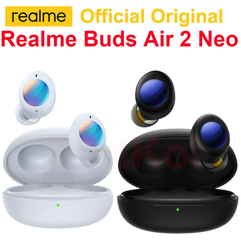 Original Realme Buds Air 2 Neo AAC SBC Earbuds RMA2008 25dB Bass Boost ANC ENC Wireless Bluetooth Earphones
Original Realme Buds Air 2 Neo AAC SBC Earbuds RMA2008 25dB Bass Boost ANC ENC Wireless Bluetooth Earphones
