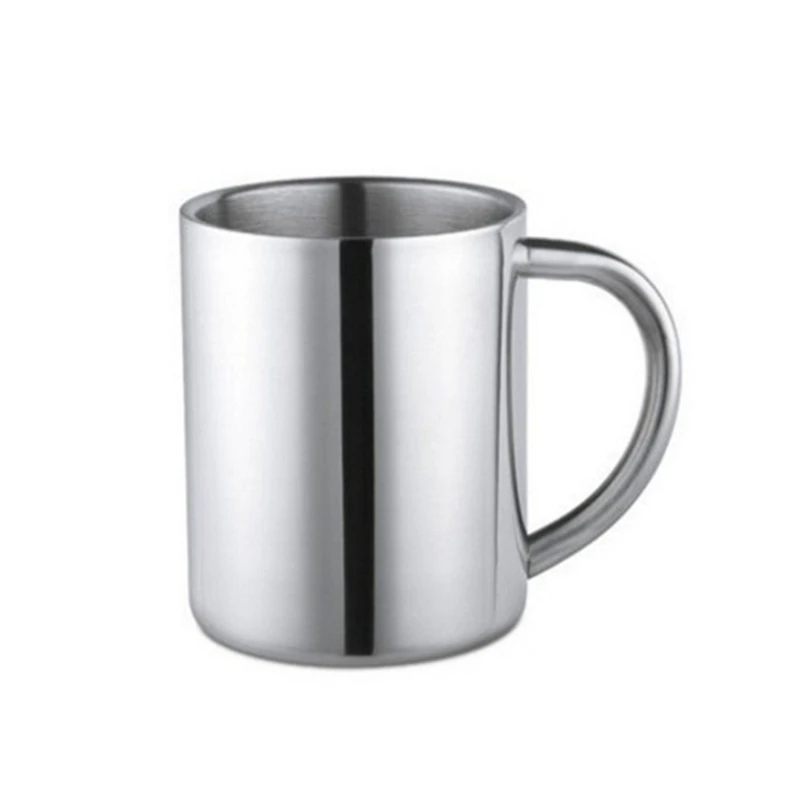 230ML Coffee Beer Milk Tea Cup Stainless Steel Double Layer Handle Thermal Drinkware Student Office Home Kitchen Mug Accessories
230ML Coffee Beer Milk Tea Cup Stainless Steel Double Layer Handle Thermal Drinkware Student Office Home Kitchen Mug Accessories