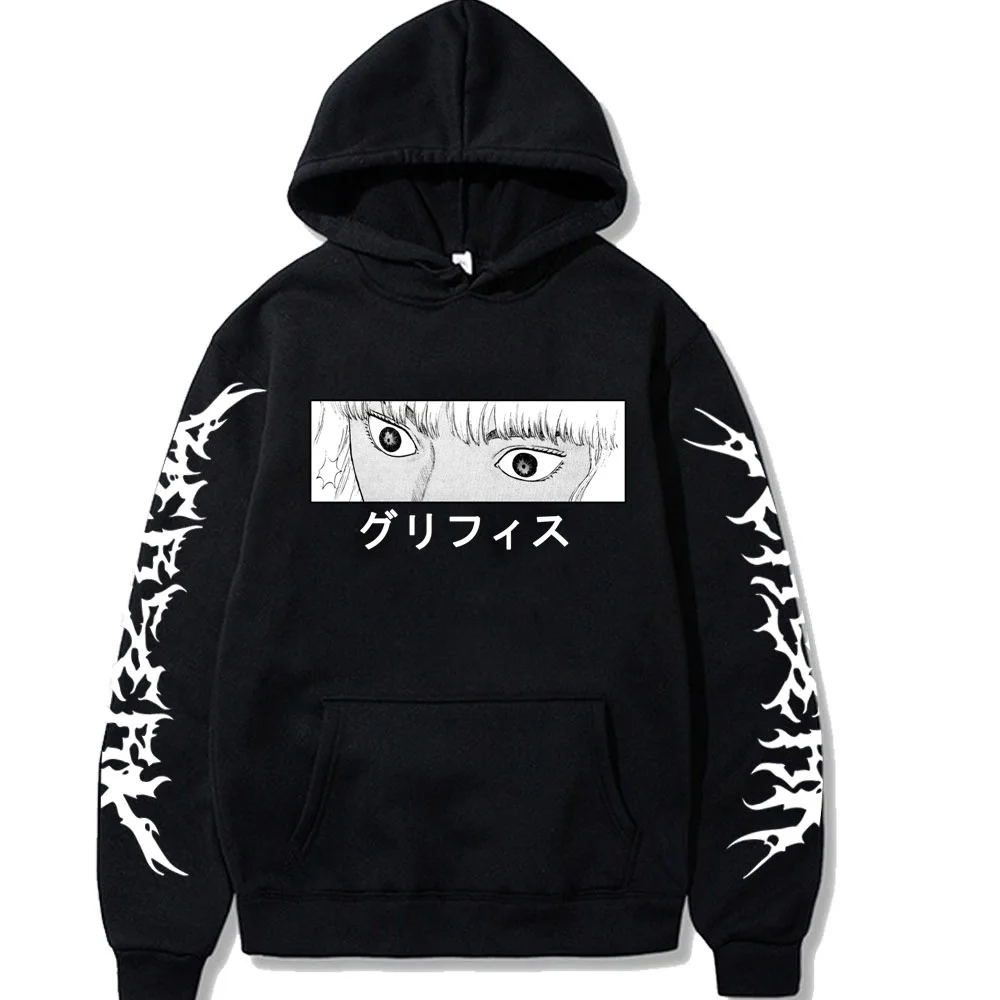 Japan Berserk Griffith Printed Loose Hoodie Oversized Sweatshirts Man Long Sleeve Manga Harajuku Cosplay Hoodies Pullover Winter
Japan Berserk Griffith Printed Loose Hoodie Oversized Sweatshirts Man Long Sleeve Manga Harajuku Cosplay Hoodies Pullover Winter