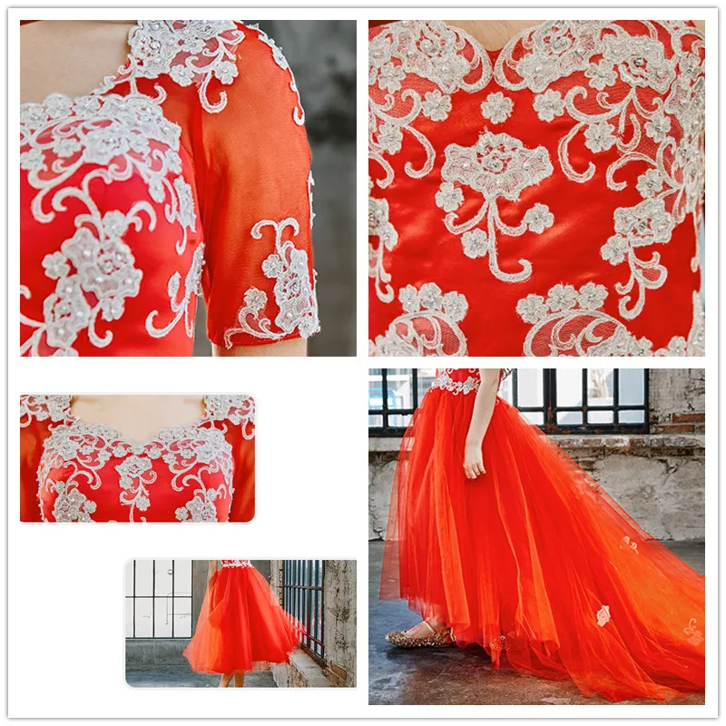 Embroidery A-Line Evening Dress For Mom And Daughter CB134 Patchwork Crepe Robe De Soiree Appliques Parent-child Party Gowns
Embroidery A-Line Evening Dress For Mom And Daughter CB134 Patchwork Crepe Robe De Soiree Appliques Parent-child Party Gowns