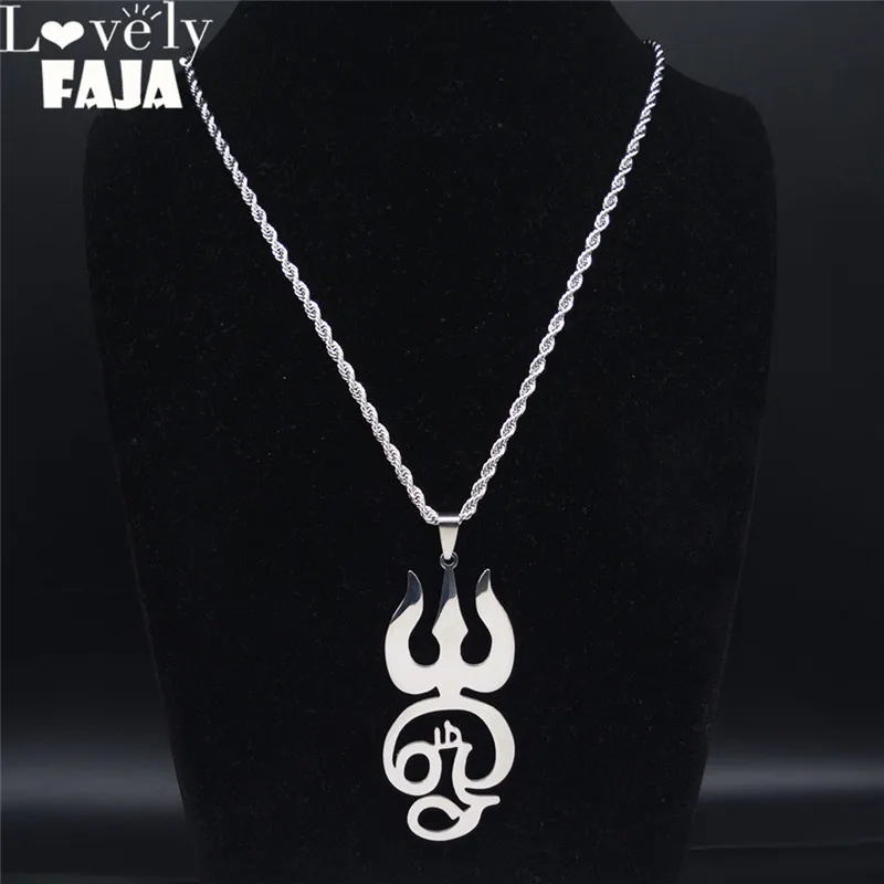 Lovely FAJA Tamil om Sign Statement Necklace Men Silver Color Stainless Steel TAMIL OM Symbol Necklace Jewelry Indian N1049S03
Lovely FAJA Tamil om Sign Statement Necklace Men Silver Color Stainless Steel TAMIL OM Symbol Necklace Jewelry Indian N1049S03