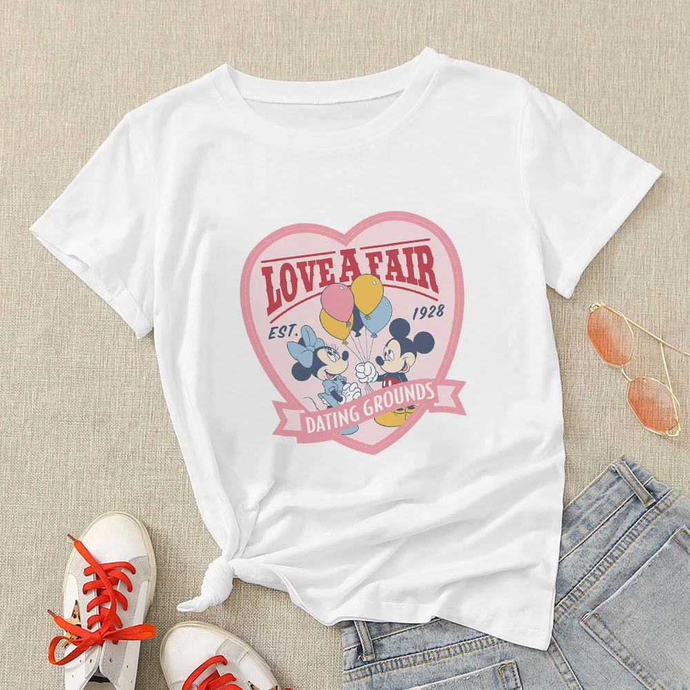 Aesthetic Women Shirts Classic Style 1928 Mickey Mouse Minnie Clothes European Harajuku Fashion Lady T-shirts Aesthetic White
Aesthetic Women Shirts Classic Style 1928 Mickey Mouse Minnie Clothes European Harajuku Fashion Lady T-shirts Aesthetic White