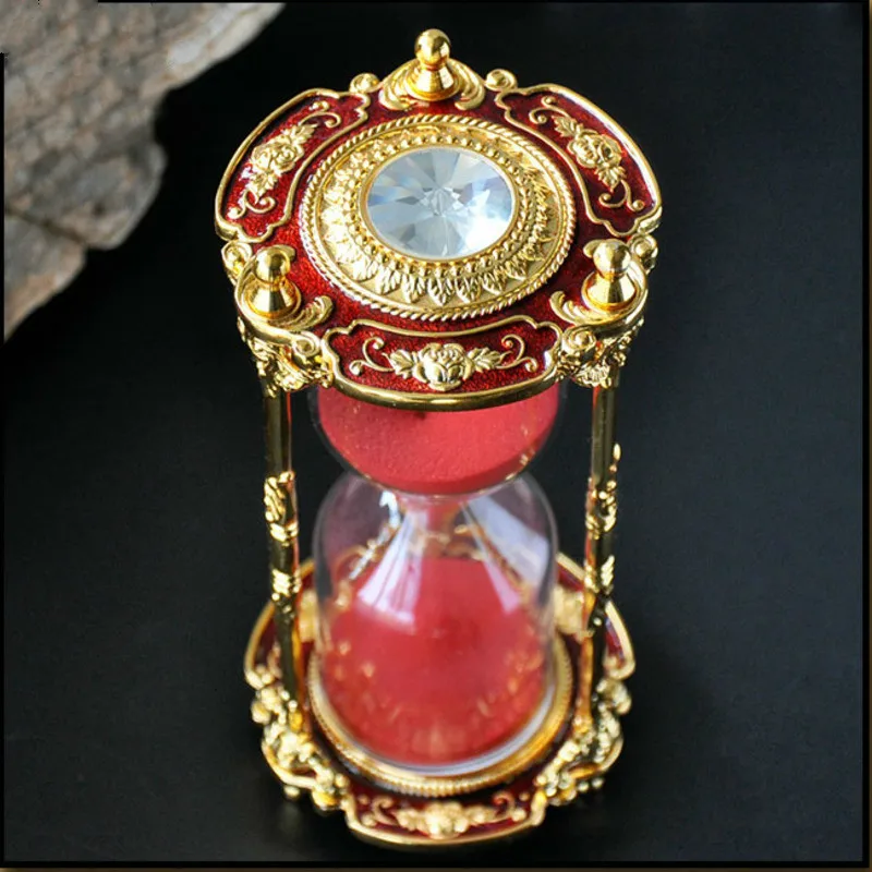 Hourglass Timer 15 Minutes Wedding Birthday Gift Creative Table Clock Metal Retro Sand Clock Home Decoration Accessories HW132
Hourglass Timer 15 Minutes Wedding Birthday Gift Creative Table Clock Metal Retro Sand Clock Home Decoration Accessories HW132