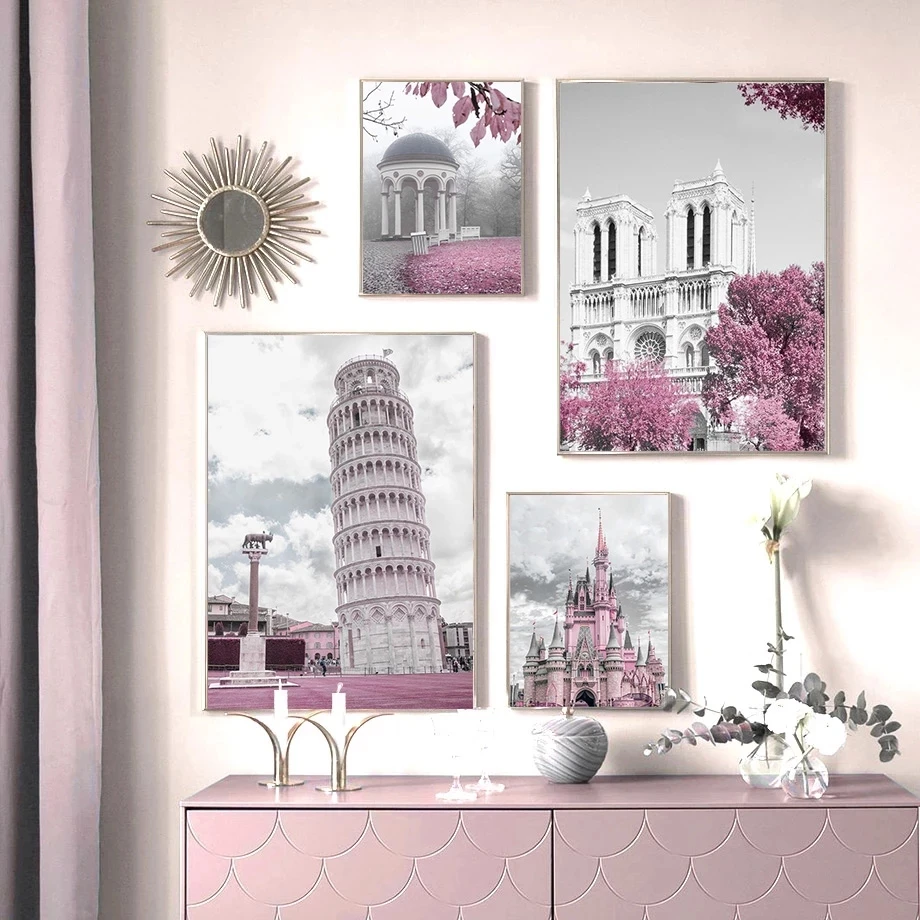 Paris Wall Art Black and White Flower France City Building Poster Print Castle Canvas Painting Nordic Pictures for Home Decor
Paris Wall Art Black and White Flower France City Building Poster Print Castle Canvas Painting Nordic Pictures for Home Decor
