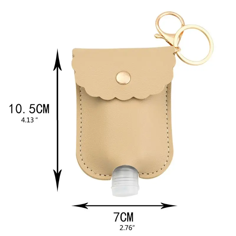 30ml Portable Squeeze Bottle Empty Leakproof Plastic Travel Bottle for Hand Sanitizer with Leather Keychain Holder Clips
30ml Portable Squeeze Bottle Empty Leakproof Plastic Travel Bottle for Hand Sanitizer with Leather Keychain Holder Clips