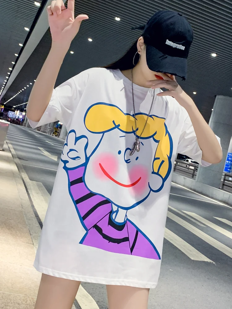 2021 Summer Back Hollow Out Stitching Lace Women T-shirt European Large Mid-Length New Personalized Fashion Ladies Top Tees
2021 Summer Back Hollow Out Stitching Lace Women T-shirt European Large Mid-Length New Personalized Fashion Ladies Top Tees