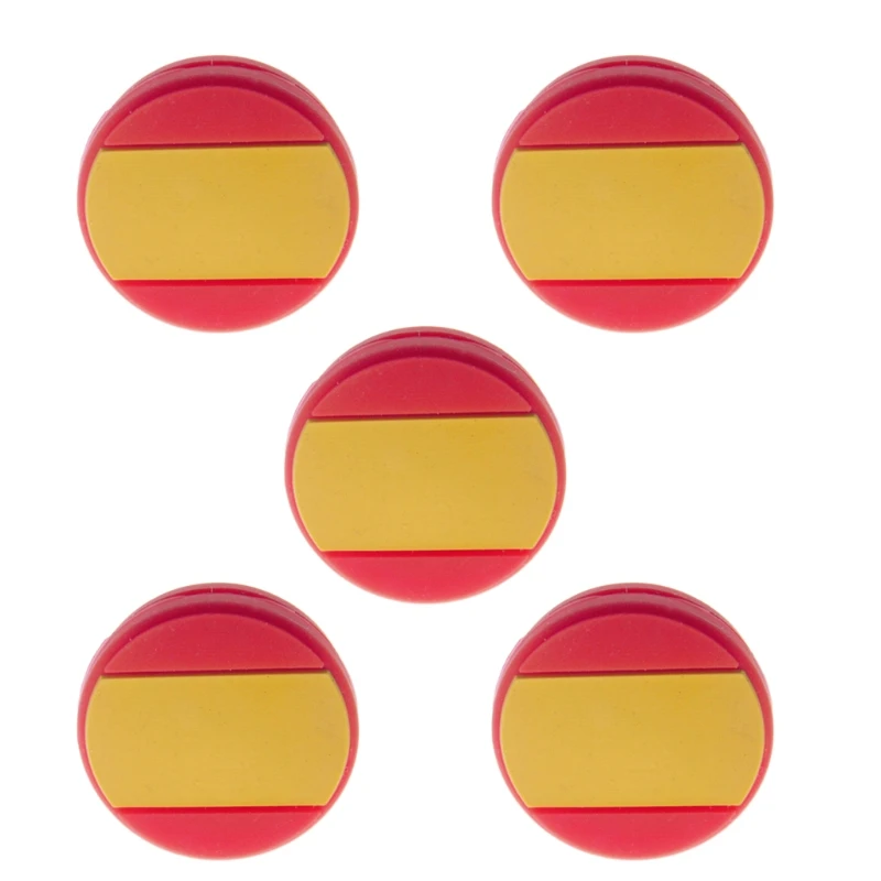 Silicon Tennis Racket Vibration Dampener Dampener National Flag Pattern Tennis Racquet Shock Absorbers Tennis Racket