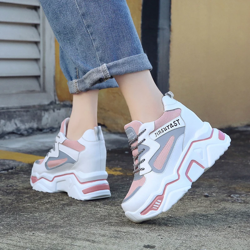 Rimocy Women Thick Bottom Platform Sneakers Height Increasing Casual Shoes Woman Autumn Winter Wedge Footwear Zapatos De Mujer
Rimocy Women Thick Bottom Platform Sneakers Height Increasing Casual Shoes Woman Autumn Winter Wedge Footwear Zapatos De Mujer