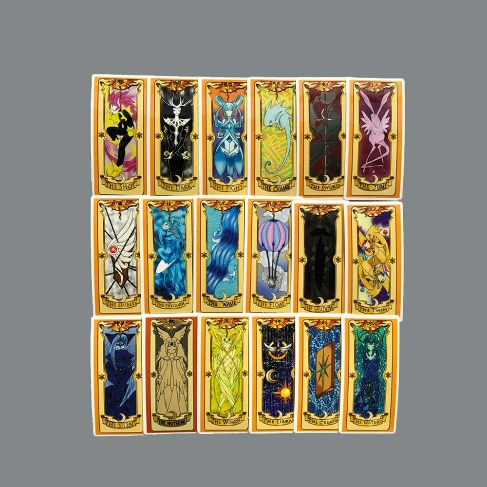 50 шт. Cardcaptor Sakura Captor волшебные наклейки Маги Клоу аниме Косплэй игровой карточки