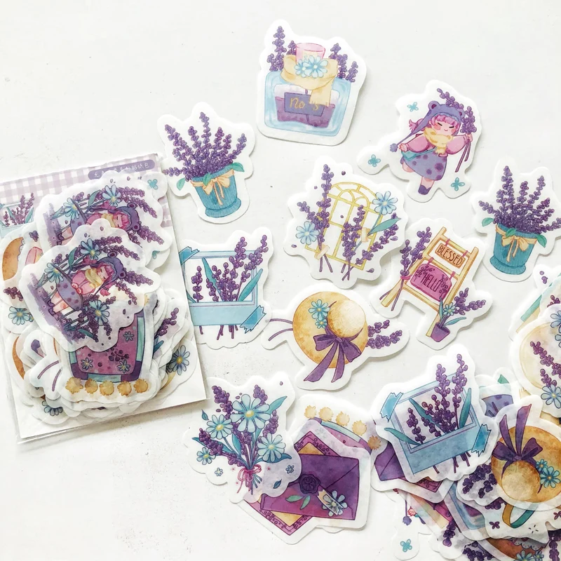 1 Pack ( 40 pieces ) Purple Lavender Hand Account Diary Handbook Decorative Sticker
1 Pack ( 40 pieces ) Purple Lavender Hand Account Diary Handbook Decorative Sticker