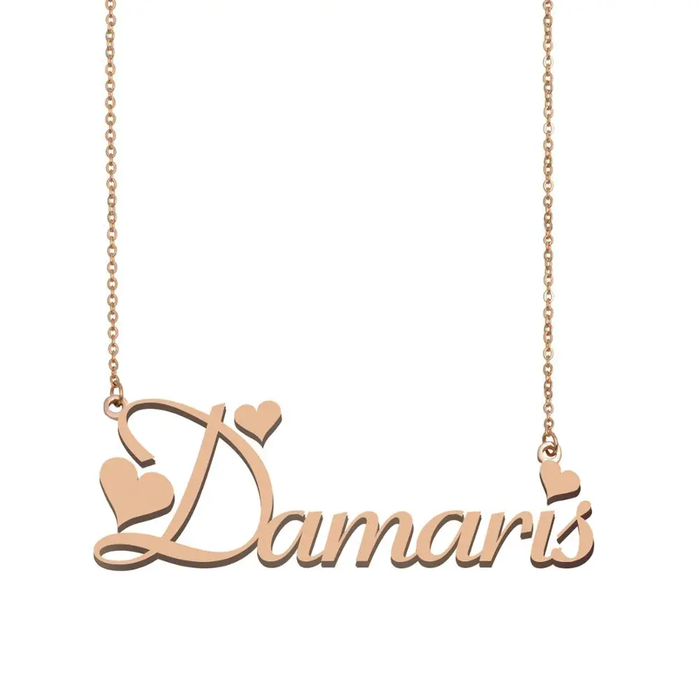 Damaris NAME Necklace, Custom Name Necklace for Women Girls Best Friends Birthday Wedding Christmas Mother Days Gift
Damaris NAME Necklace, Custom Name Necklace for Women Girls Best Friends Birthday Wedding Christmas Mother Days Gift