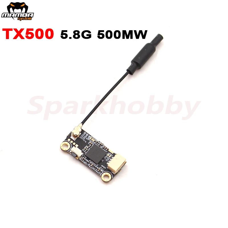 Diatone Mamba TX500 5.8G FPV Video Transmitter VTX IRC Protocol 25mw/200mw/500mw NTSC/PAL IPEX Connector for RC Racing Drone FPV
Diatone Mamba TX500 5.8G FPV Video Transmitter VTX IRC Protocol 25mw/200mw/500mw NTSC/PAL IPEX Connector for RC Racing Drone FPV