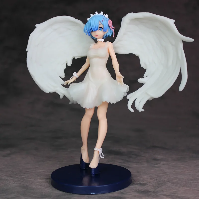 2020 New 22CM Anime Re:life in a Different World from Zero Rem Oni Tenshi Figure in Dress with Wing Action Figure Doll Model PVC
2020 New 22CM Anime Re:life in a Different World from Zero Rem Oni Tenshi Figure in Dress with Wing Action Figure Doll Model PVC