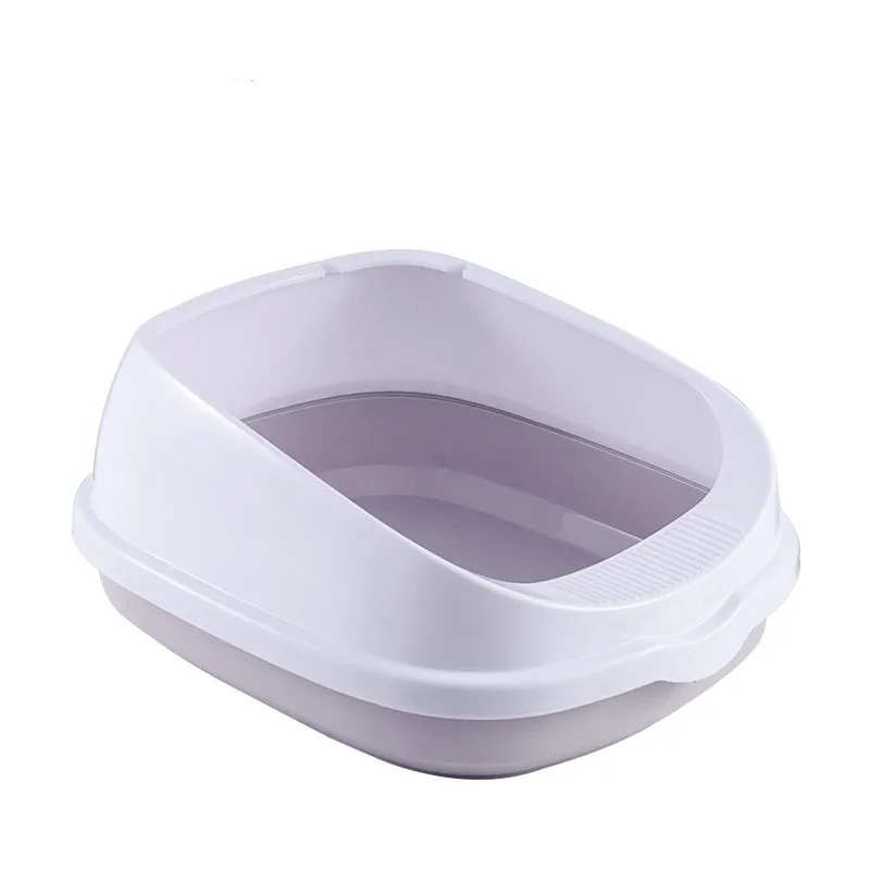 Semi-closed Pet Toilet Anti Splash Cats Litter Box Cat Dog Kitten Dog Clean Toilet Home Plastic Sand Box Pet Supplies
Semi-closed Pet Toilet Anti Splash Cats Litter Box Cat Dog Kitten Dog Clean Toilet Home Plastic Sand Box Pet Supplies