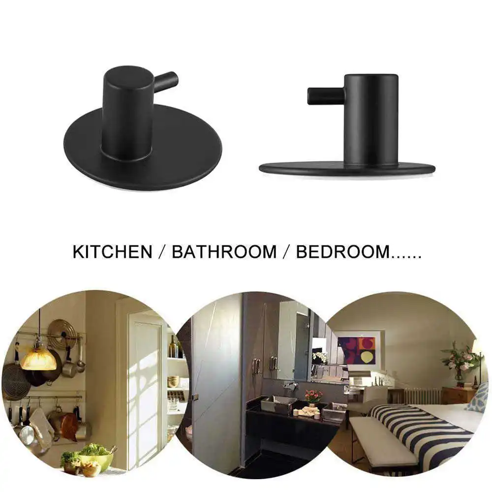 4 pcs Adhesive hook, self adhesive hook , super heavy duty black wall hooks towels, no drill, waterproof
4 pcs Adhesive hook, self adhesive hook , super heavy duty black wall hooks towels, no drill, waterproof