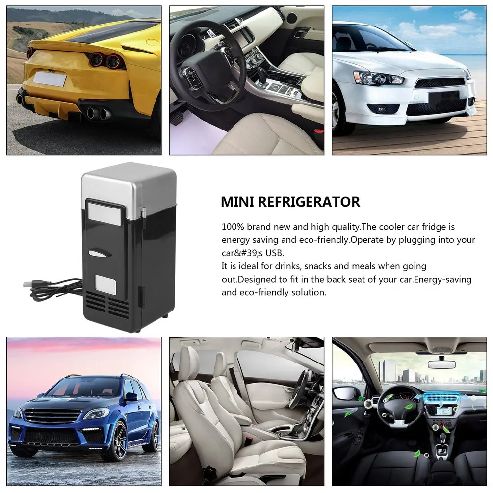 5V 10W Mini Car Refrigerator USB Multi-Function Home Travel Vehicular Fridge Dual-use Box Cooler Warmer Refrigerator For Car
5V 10W Mini Car Refrigerator USB Multi-Function Home Travel Vehicular Fridge Dual-use Box Cooler Warmer Refrigerator For Car