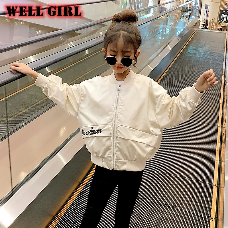 2020 autumn winter Korean style teen girl letter floral embroidery zip up cardigan baseball jacket baby girl clothes outerwear
2020 autumn winter Korean style teen girl letter floral embroidery zip up cardigan baseball jacket baby girl clothes outerwear