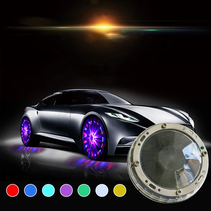 4x 20-Bead LED Wheel Hub Cap Light Car Tire Hub Center Cover Lights RGB Colorful Neon Accent Light Kit Solar & Battery Powered
4x 20-Bead LED Wheel Hub Cap Light Car Tire Hub Center Cover Lights RGB Colorful Neon Accent Light Kit Solar & Battery Powered