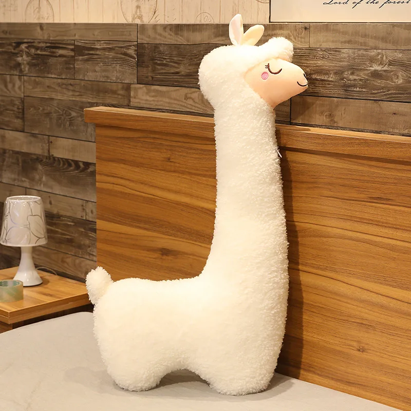 100-130CM Kawaii Alpaca Doll Pillow Large Soft Stuffed Plush Toy Animals Cartoon for Children Kids Birthday Gift
100-130CM Kawaii Alpaca Doll Pillow Large Soft Stuffed Plush Toy Animals Cartoon for Children Kids Birthday Gift