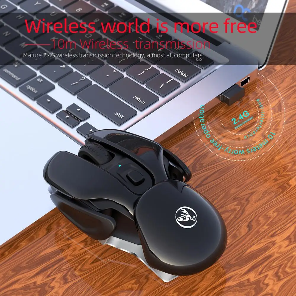 New Mute Rechargeable Fashion 1600 DPI Mouse 2.4G Wireless Opto-electronic Mice For Macbook Laptop Computer Home Working Gaming
New Mute Rechargeable Fashion 1600 DPI Mouse 2.4G Wireless Opto-electronic Mice For Macbook Laptop Computer Home Working Gaming