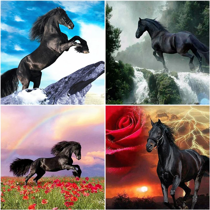 DIY 5D Diamond Painting Horse In Run Full Drill Round Diamond Embroidery Cross Stitch Rhinestone Animal Mosaic Wall Decor Home
DIY 5D Diamond Painting Horse In Run Full Drill Round Diamond Embroidery Cross Stitch Rhinestone Animal Mosaic Wall Decor Home