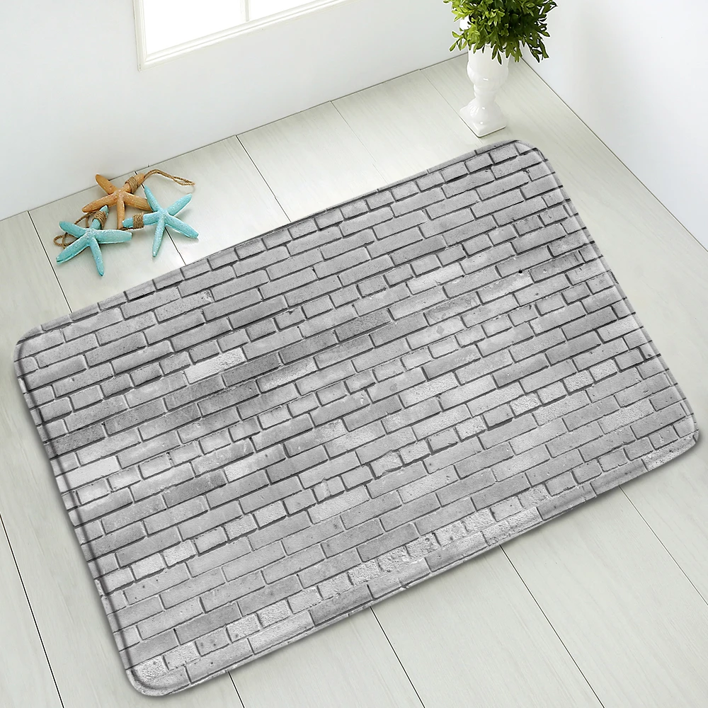 Non-Slip Bath Mat 3D Wall Stone Living Room Bedroom Kitchen Doormat Home Carpet Corridor Balcony Floor Mats Absorbent Washable
Non-Slip Bath Mat 3D Wall Stone Living Room Bedroom Kitchen Doormat Home Carpet Corridor Balcony Floor Mats Absorbent Washable
