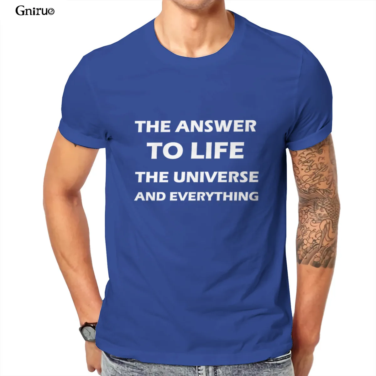 Wholesale the answer to life the universe and everything T-Shirt Essentials Black Streetwear Short Sleeve Men's Clothing 108086
Wholesale the answer to life the universe and everything T-Shirt Essentials Black Streetwear Short Sleeve Men's Clothing 108086