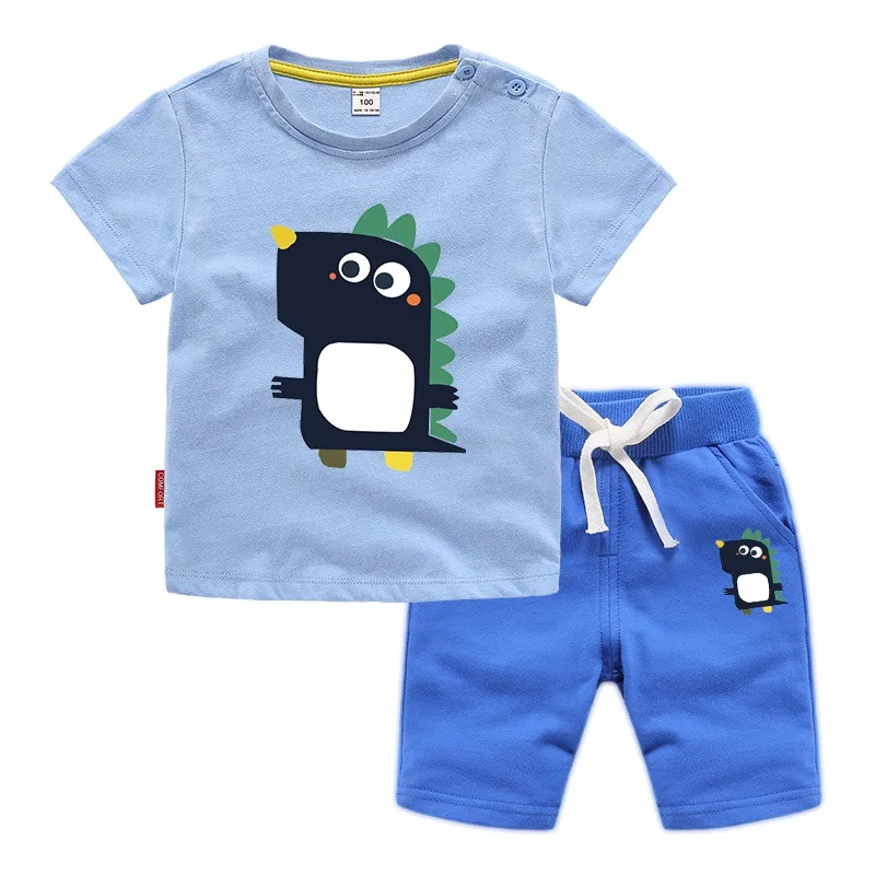 TUONXYE Cute Cartoon Dinosaur Clothes Set Summer Kids Clothing Cotton Boys Short Sleeve T Shirt+Pants 2Pcs Sports Tracksuit
TUONXYE Cute Cartoon Dinosaur Clothes Set Summer Kids Clothing Cotton Boys Short Sleeve T Shirt+Pants 2Pcs Sports Tracksuit