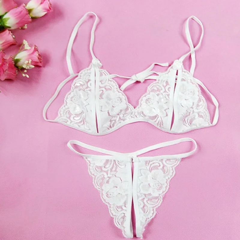 Women Sexy Lingerie Set Solid Color Lace Open Bra Crotch Underwear Expose Breasts Bikini Extreme Sexy Hot Baby Exotic Sets 3018
Women Sexy Lingerie Set Solid Color Lace Open Bra Crotch Underwear Expose Breasts Bikini Extreme Sexy Hot Baby Exotic Sets 3018
