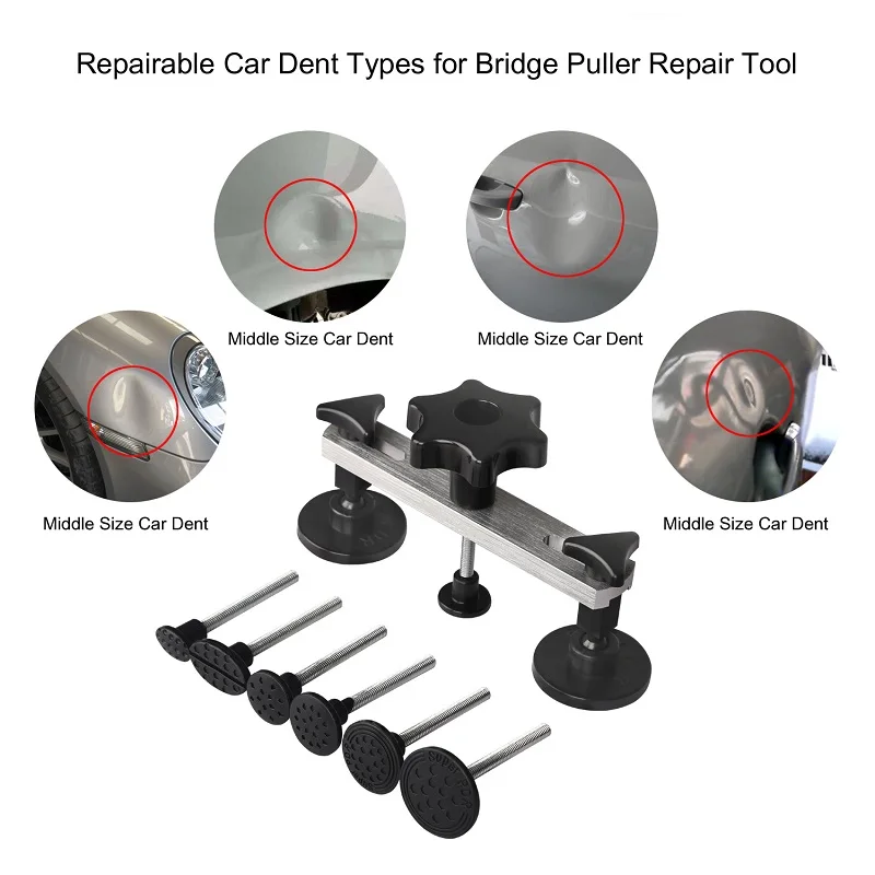 Super PDR Push Rod Hooks dent removal tool dent lifter puller set Auto Tools To Remove car Dents
Super PDR Push Rod Hooks dent removal tool dent lifter puller set Auto Tools To Remove car Dents