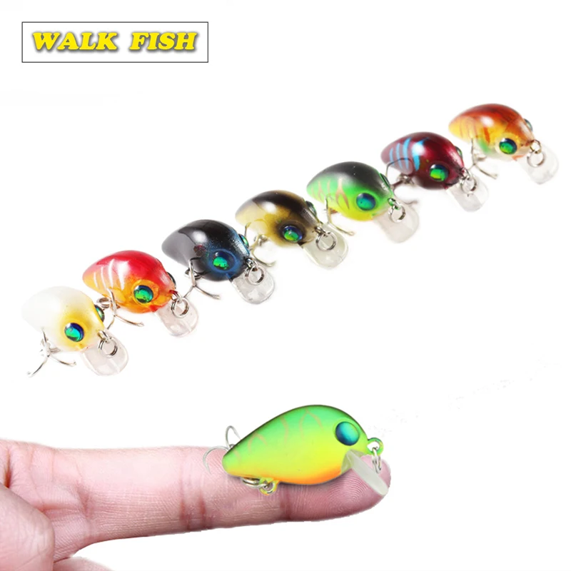 WalkFish, 1 шт., 2 г, мини-кренкбейт, рыболовная приманка, 3 см, поверхностная вода, искусственная приманка, воблер рыболовные снасти
WalkFish, 1 шт., 2 г, мини-кренкбейт, рыболовная приманка, 3 см, поверхностная вода, искусственная приманка, воблер рыболовные снасти