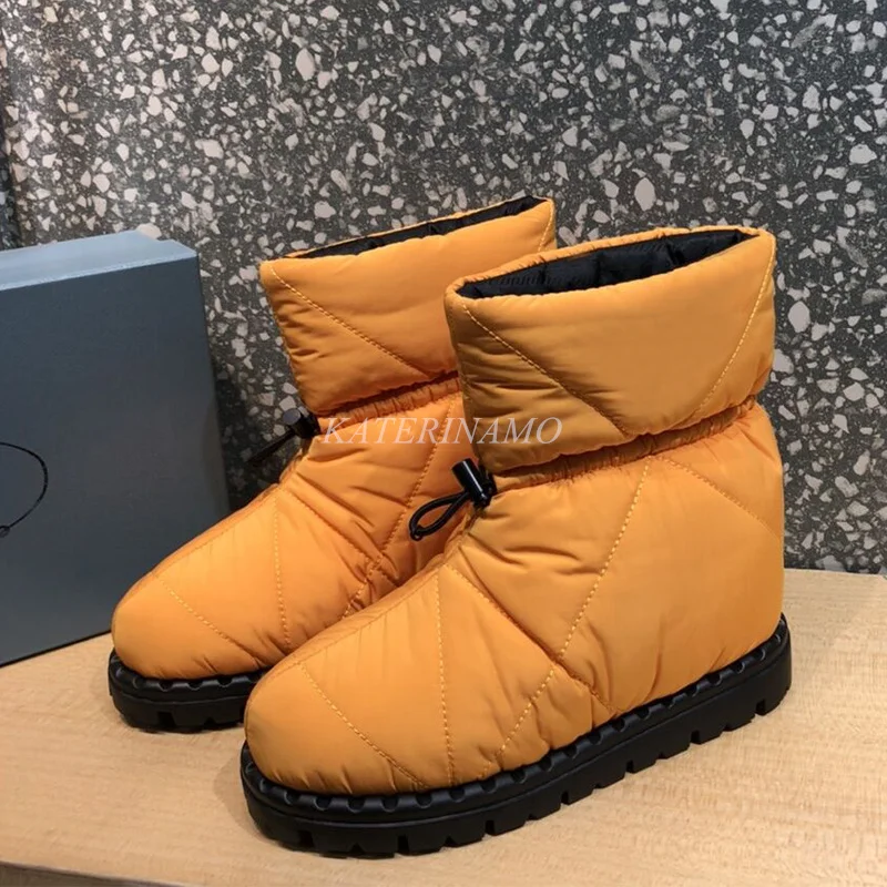 Women Snow Down Boots Snow Shoes Platform Slip On Round Toe Warm Waterproof Brand Designer Winter Boots Ladies Zapatillas Botas
Women Snow Down Boots Snow Shoes Platform Slip On Round Toe Warm Waterproof Brand Designer Winter Boots Ladies Zapatillas Botas