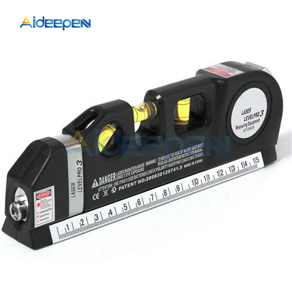 Multi Function Laser Level Cross Line Laser Tape Metric Ruler Measure Level Laser with Horizontal Vertical Measure Tape 8FT
Multi Function Laser Level Cross Line Laser Tape Metric Ruler Measure Level Laser with Horizontal Vertical Measure Tape 8FT