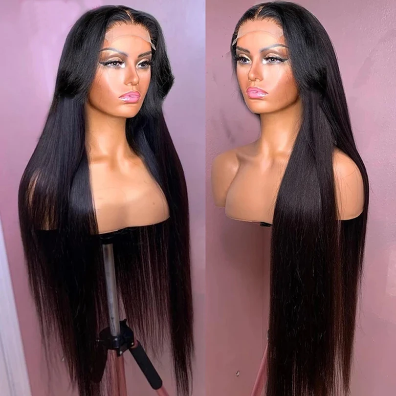 Straight 28 30 32 Inch Brazilian Remy Hair 13x6 Glueless Lace Front Human Hair Wigs For Black Women Pre Plucked 180 Density Long
Straight 28 30 32 Inch Brazilian Remy Hair 13x6 Glueless Lace Front Human Hair Wigs For Black Women Pre Plucked 180 Density Long