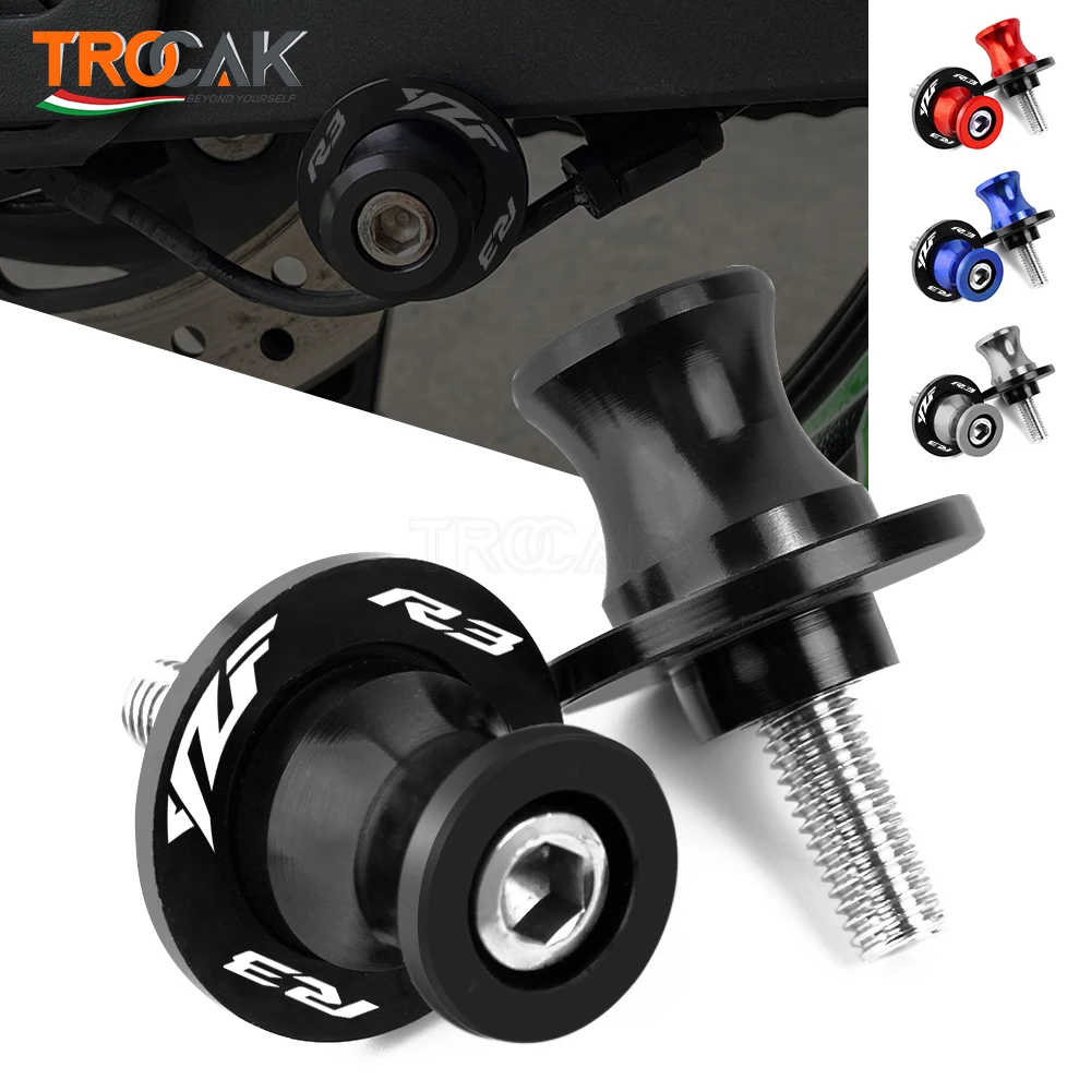 6MM YZFR3 Motorcycle Accessories CNC Swingarm Spools Stand Screws Slider For YAMAHA YZF-R3 2015 2016 2017 2018 2019 2020 2021
6MM YZFR3 Motorcycle Accessories CNC Swingarm Spools Stand Screws Slider For YAMAHA YZF-R3 2015 2016 2017 2018 2019 2020 2021