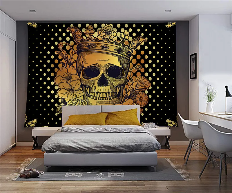 Hippie Mandala Skull Tapestry Wall Hanging Psychedelic Boho Decor Wall Cloth Tapestry Polyester Wall Tapestry Carpet Home Decor
Hippie Mandala Skull Tapestry Wall Hanging Psychedelic Boho Decor Wall Cloth Tapestry Polyester Wall Tapestry Carpet Home Decor