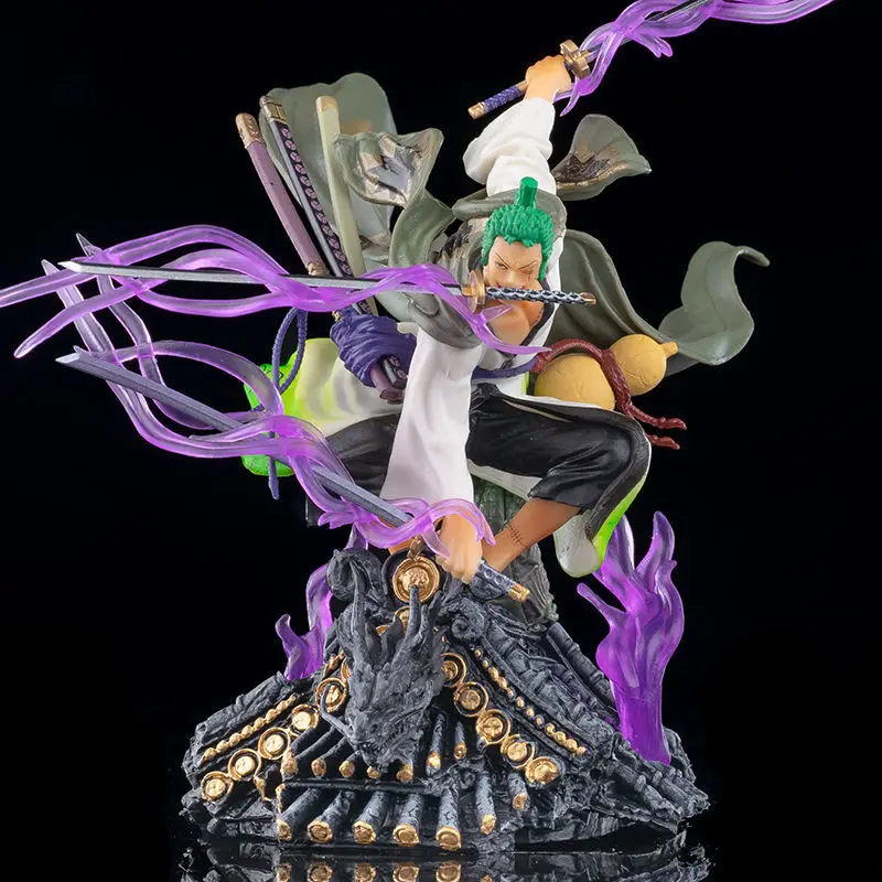 One Piece Anime Roronoa Zoro Three-Knife Fighting Skill Figurine PVC Action Figure Collection Model Toys Kids Gifts
One Piece Anime Roronoa Zoro Three-Knife Fighting Skill Figurine PVC Action Figure Collection Model Toys Kids Gifts