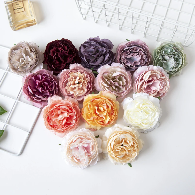 100PCS Wholesale Silk Peony Wedding Decorative Wreath Living Room Christmas Decorations for Home Scrapbooking Artificial Flowers
100PCS Wholesale Silk Peony Wedding Decorative Wreath Living Room Christmas Decorations for Home Scrapbooking Artificial Flowers