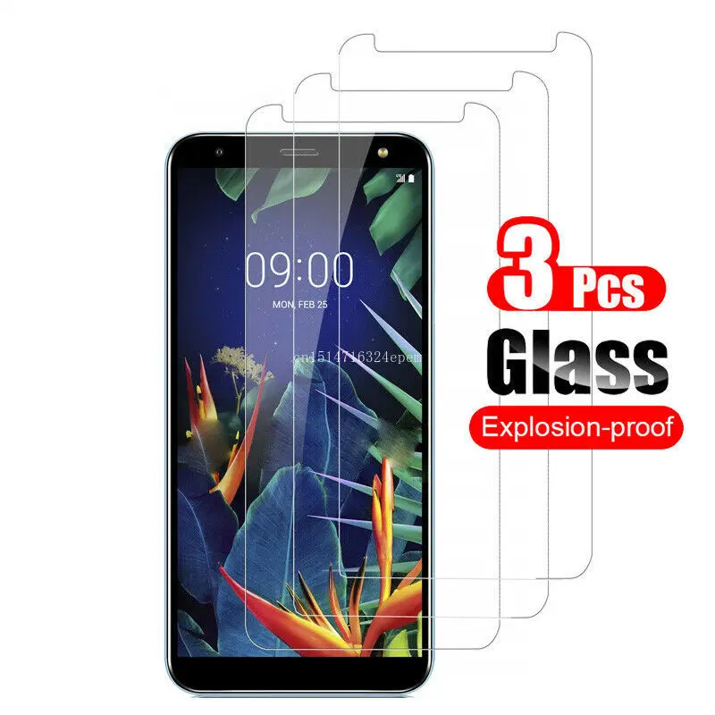 3 шт./лот протектор экрана из закаленного стекла для LG G6 G7 K40 Stylo 5 V20 V30 K10 2017 Защитная