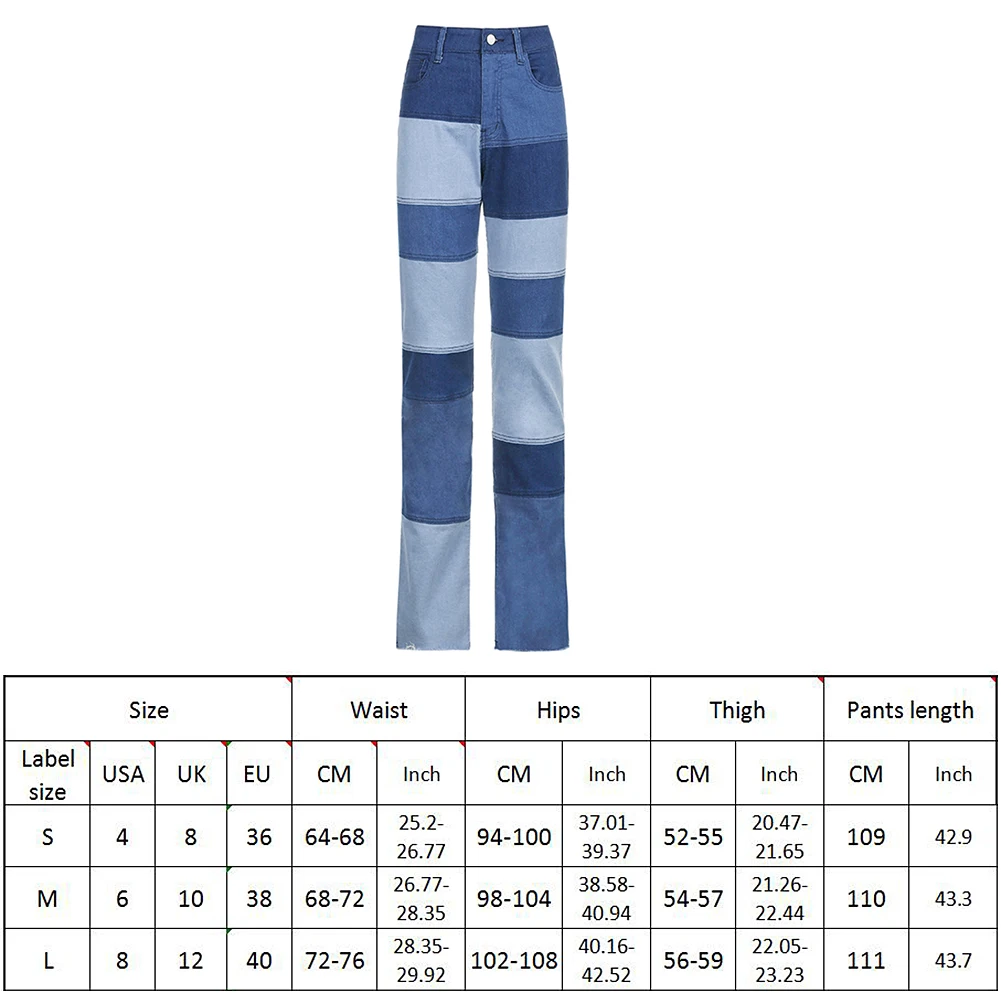 Patchwork Flare Jeans Women Vintage Aesthetic Wide Leg High Waist Denim Y2K Streetwear Pants Baggy Trouser Autumn
Patchwork Flare Jeans Women Vintage Aesthetic Wide Leg High Waist Denim Y2K Streetwear Pants Baggy Trouser Autumn