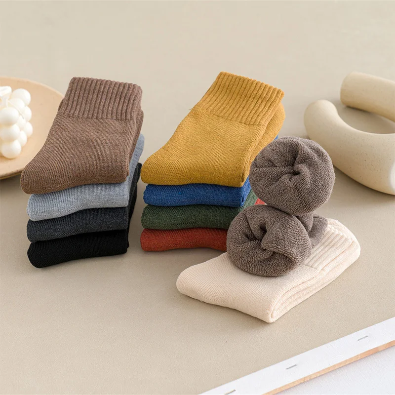 LKWDer 1 Pair Of Socks Women Floor Socks Imitation Rabbit Wool Towel Socks Winter Thickened Warm Terry Socks Ladies Tube Socks
LKWDer 1 Pair Of Socks Women Floor Socks Imitation Rabbit Wool Towel Socks Winter Thickened Warm Terry Socks Ladies Tube Socks